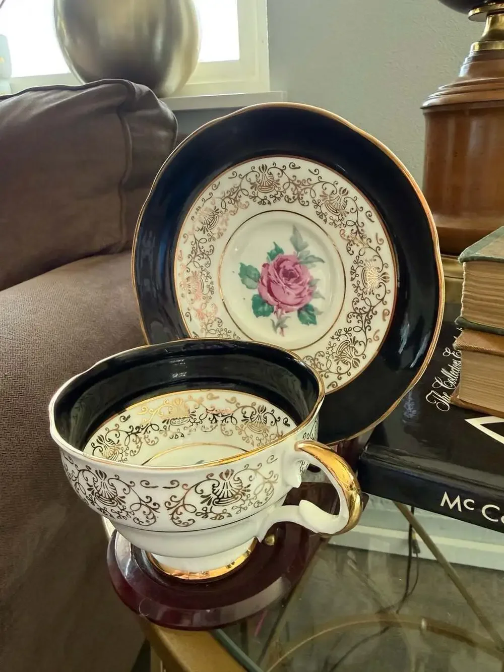 Regency Genuine Bone China Teacup and Saucer Made in England